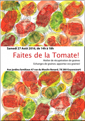 You are currently viewing Faites de la Tomate, samedi 27 août 14h à Guyancourt 🗓 🗺