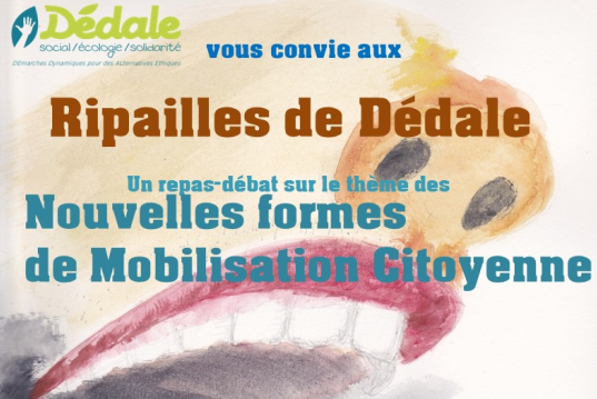 You are currently viewing Ripailles de Dédale, 3 déc. à La Verrière, nouvelles formes de mobilisations citoyennes 🗓